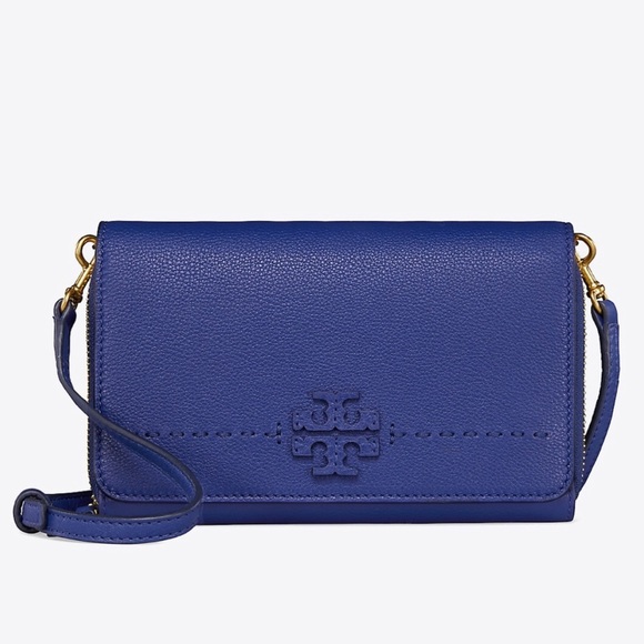 Tory Burch Bags Tory Burch Mcgraw Flat Wallet Crossbody Bag Poshmark